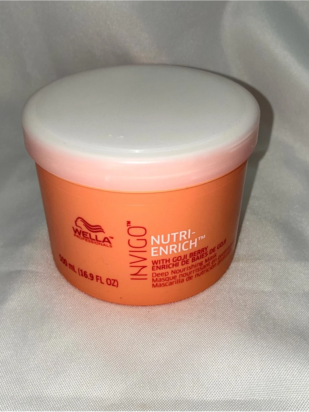 Wella Invigo Nutri-Enrich Hair Mask - Peach/Coral